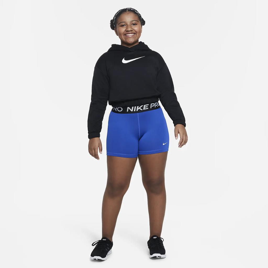 Nike Pro Dri-FIT Big Kids&#039; (Girls&#039;) Shorts (Extended Size) DM8439-480