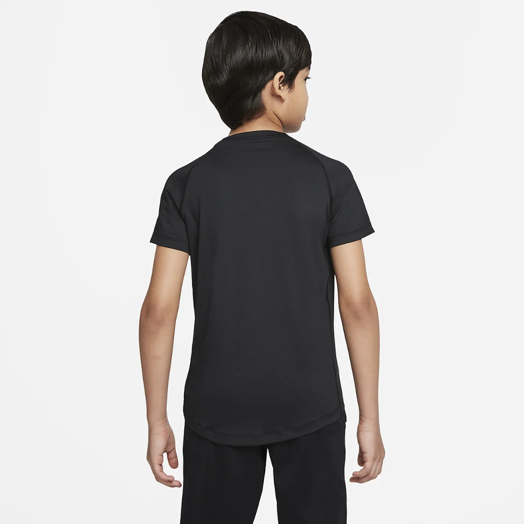 Nike Pro Dri-FIT Big Kids&#039; (Boys&#039;) Short-Sleeve Top DM8528-010