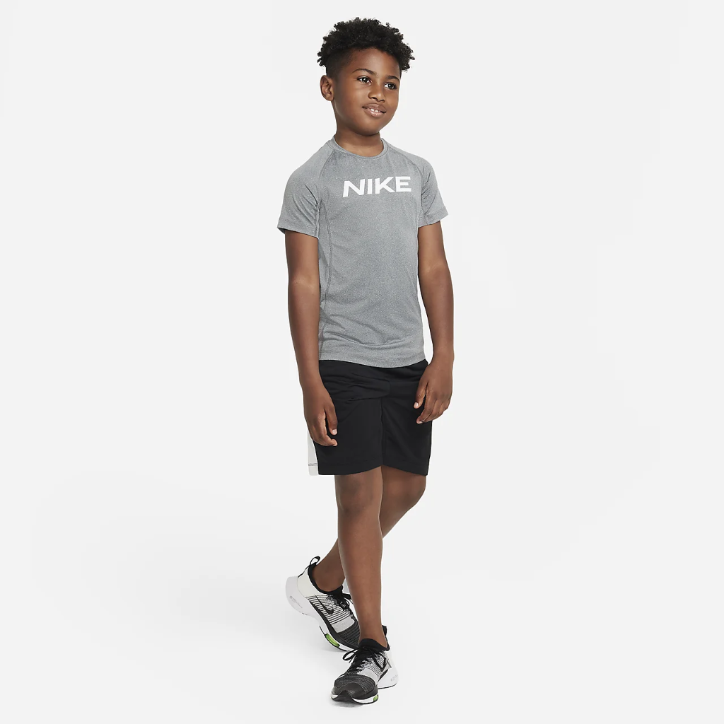 Nike Pro Dri-FIT Big Kids&#039; (Boys&#039;) Short-Sleeve Top DM8528-091