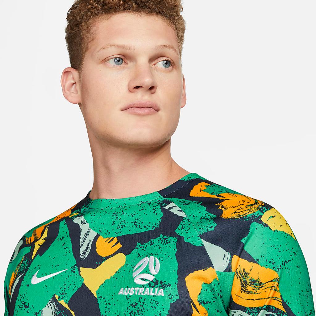 Australia Men&#039;s Nike Dri-FIT Pre-Match Soccer Top DM9543-720