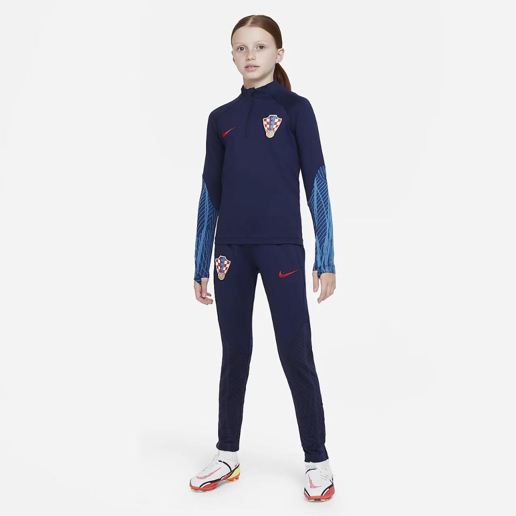 Croatia Strike Big Kids&#039; Nike Dri-FIT Knit Soccer Drill Top DM9579-498