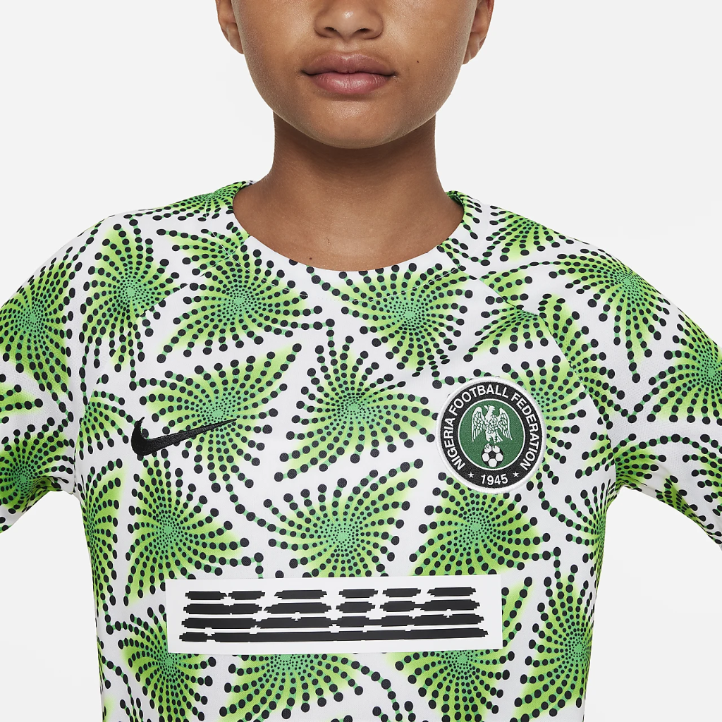 Nigeria Academy Pro Big Kids&#039; Nike Dri-FIT Pre-Match Soccer Top DM9624-398