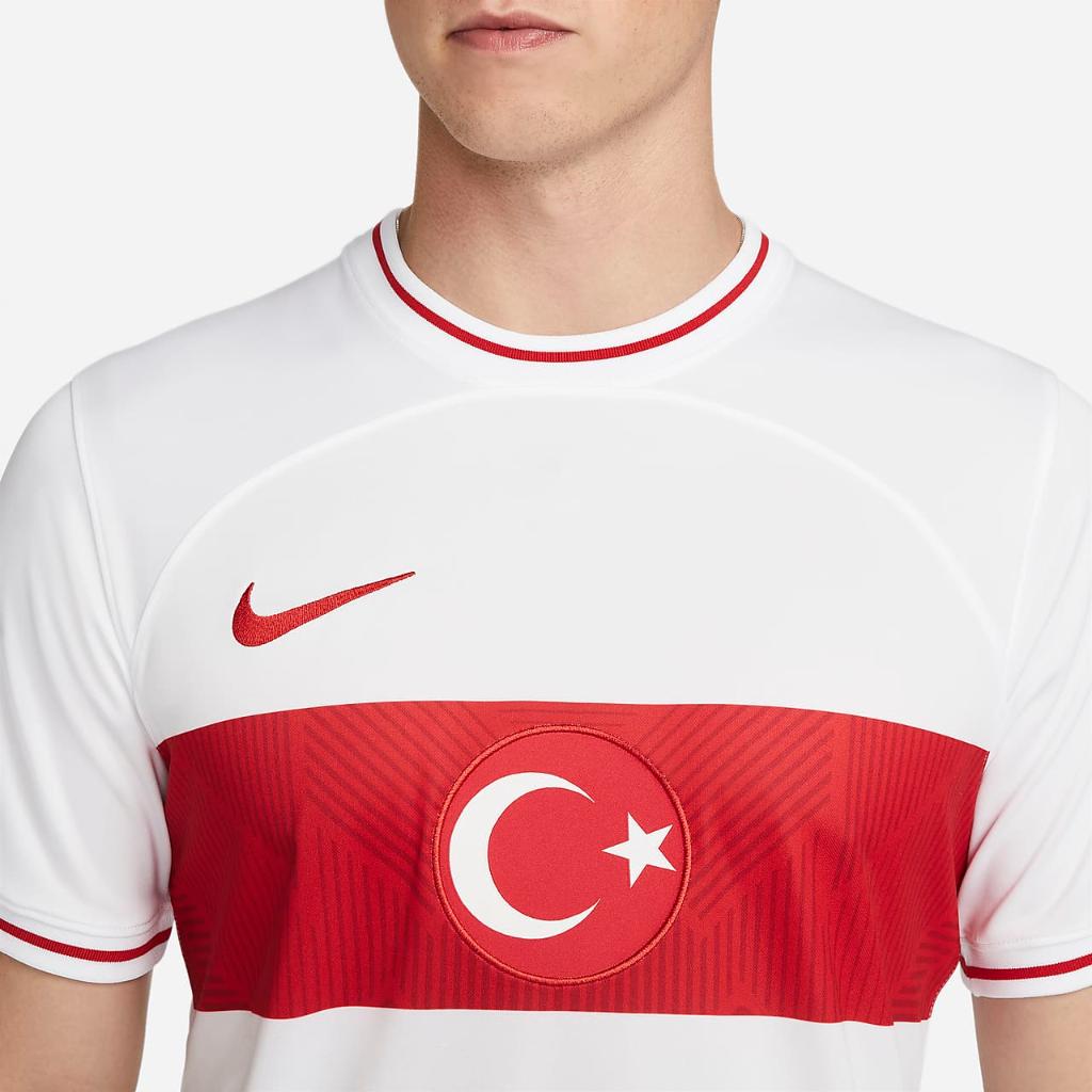 Türkiye 2022/23 Stadium Home Men&#039;s Nike Dri-FIT Soccer Jersey DN0704-100