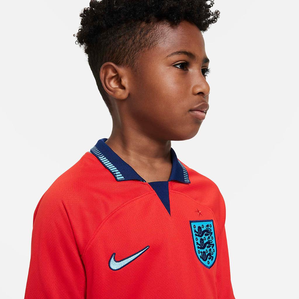 England 2022/23 Stadium Away Big Kids&#039; Nike Dri-FIT Soccer Jersey DN0829-600