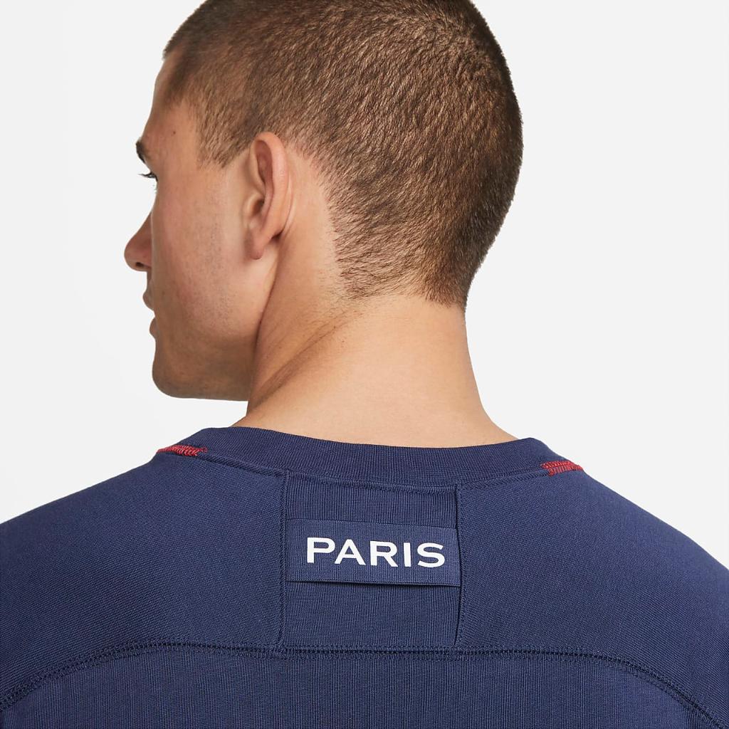 Paris Saint-Germain Men&#039;s Short-Sleeve Soccer Top DN1326-410