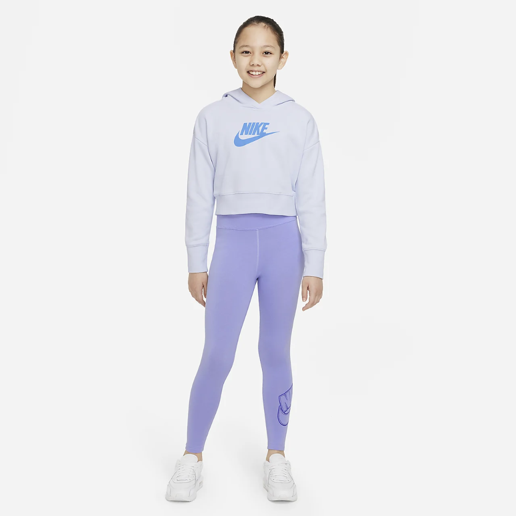 Nike Sportswear Essential Big Kids&#039; (Girls&#039;) Mid-Rise Leggings DN1853-569