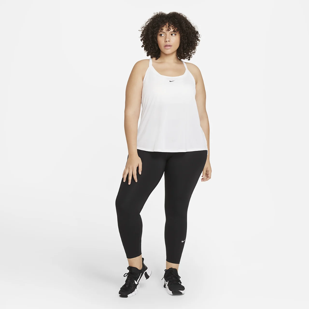 Nike Dri-FIT One Elastika Women&#039;s Standard Fit Tank (Plus Size) DN2259-100