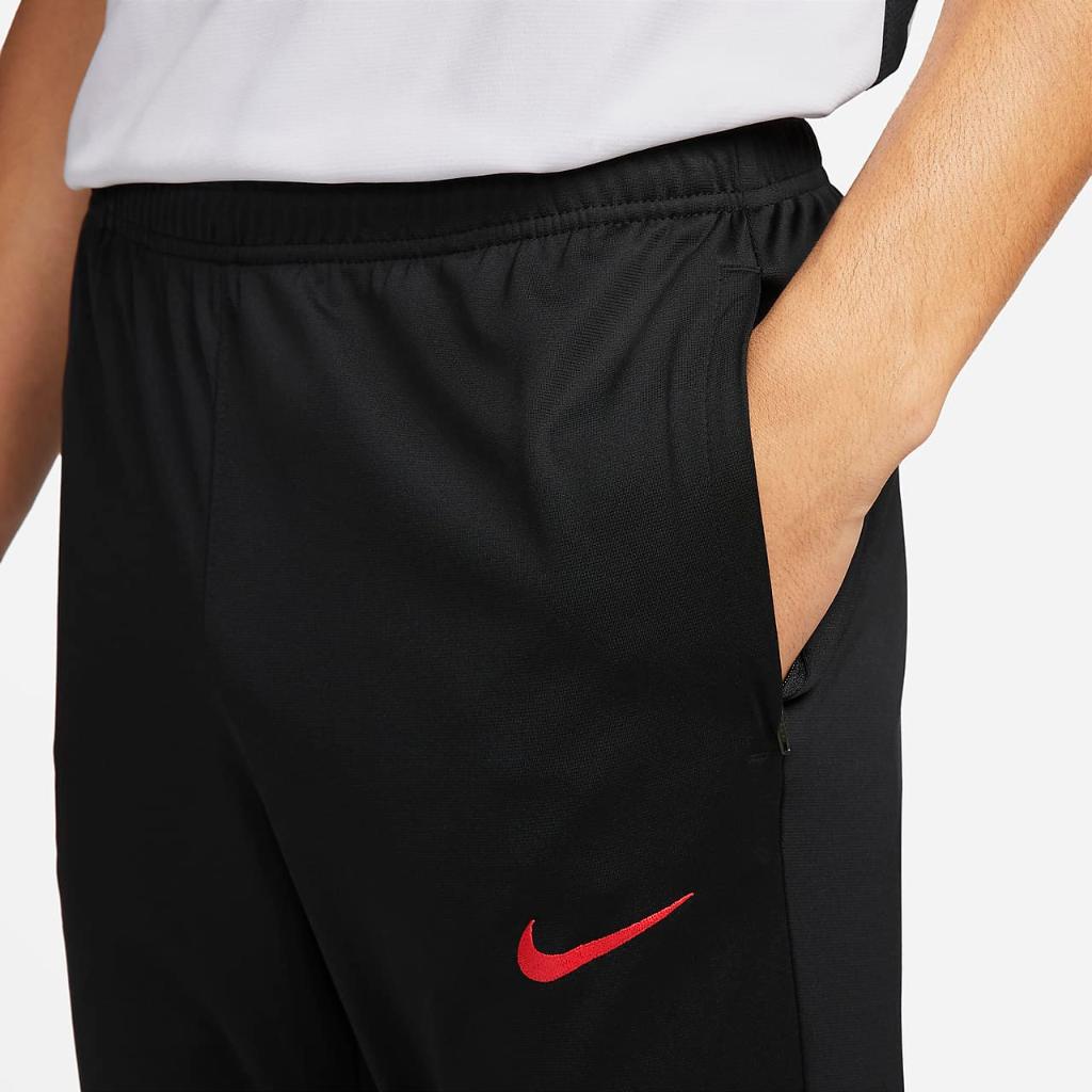 Liverpool FC Strike Away Men&#039;s Nike Dri-FIT Knit Soccer Track Pants DN2896-010