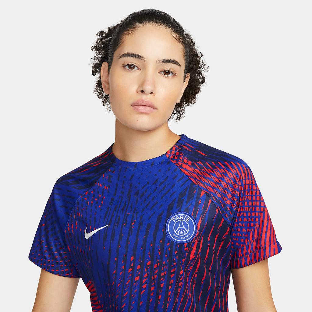 Paris Saint-Germain Women&#039;s Nike Dri-FIT Pre-Match Soccer Top DN2931-418