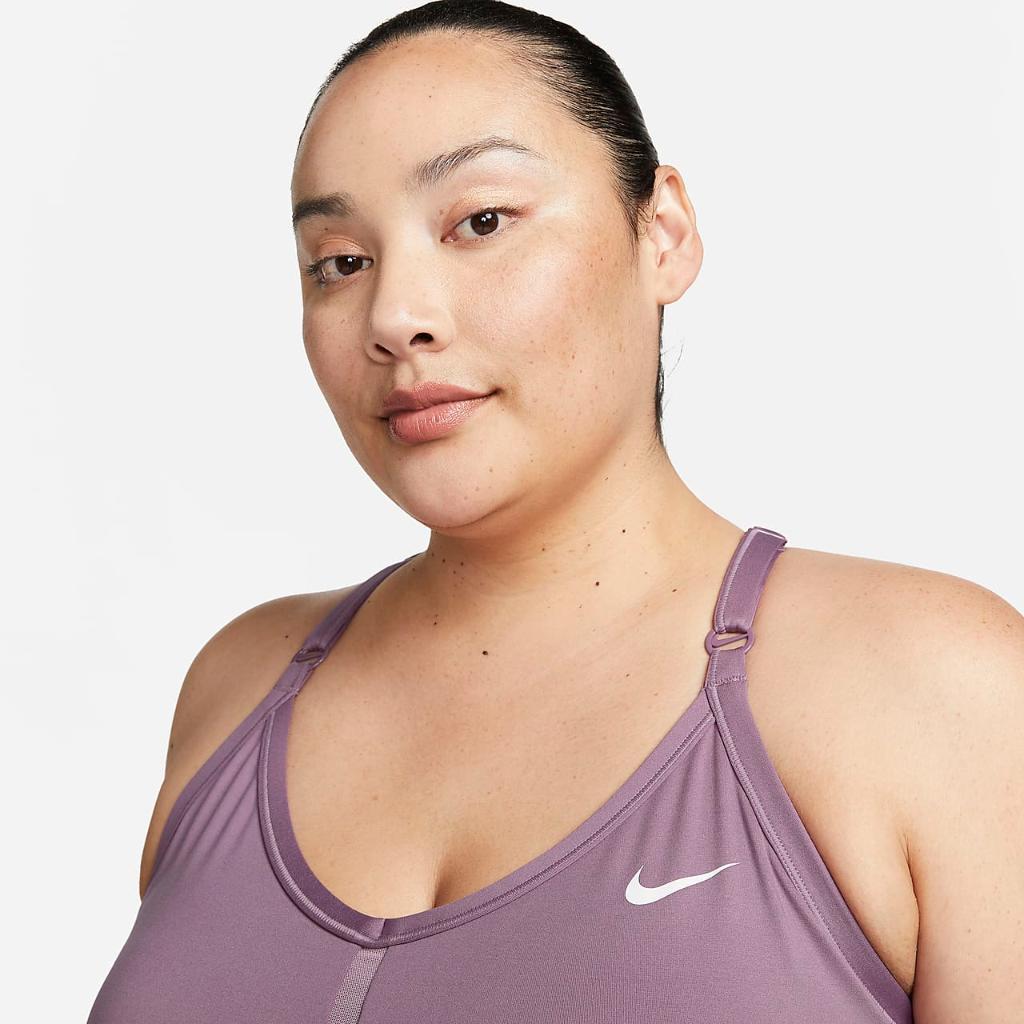 Nike Indy Women&#039;s Light-Support Padded V-Neck Sports Bra (Plus Size) DN4181-537