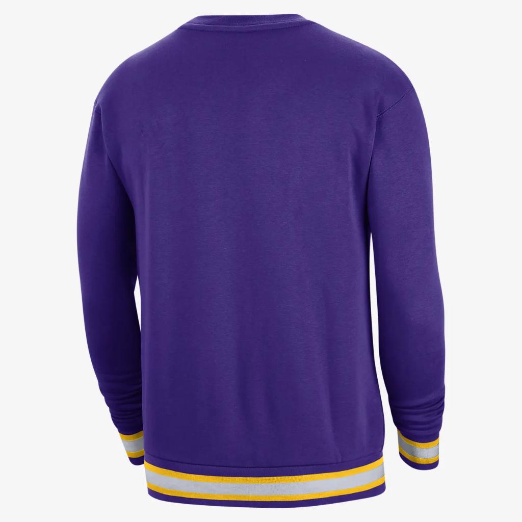 Los Angeles Lakers Courtside Men&#039;s Nike NBA Fleece Sweatshirt DN4707-504