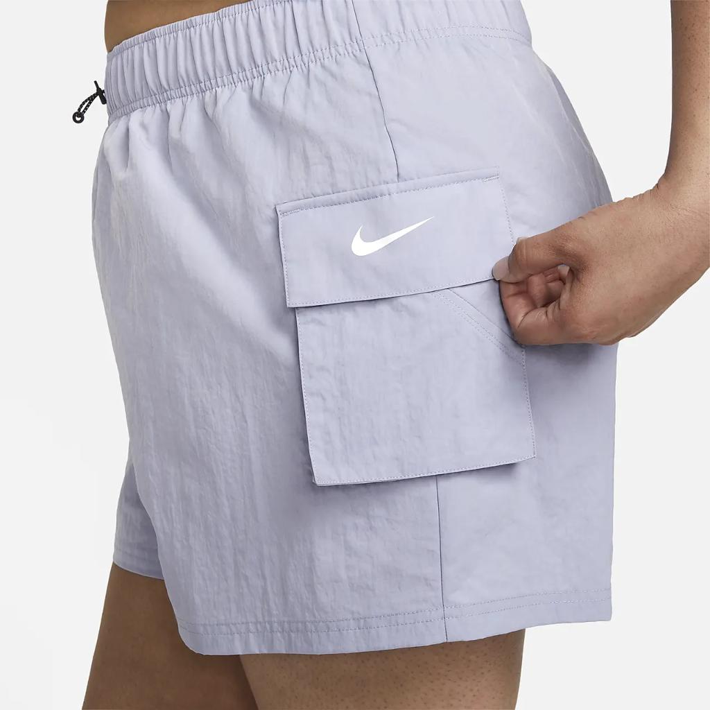 Nike Sportswear Women&#039;s Woven High-Rise Shorts (Plus Size) DN5012-519