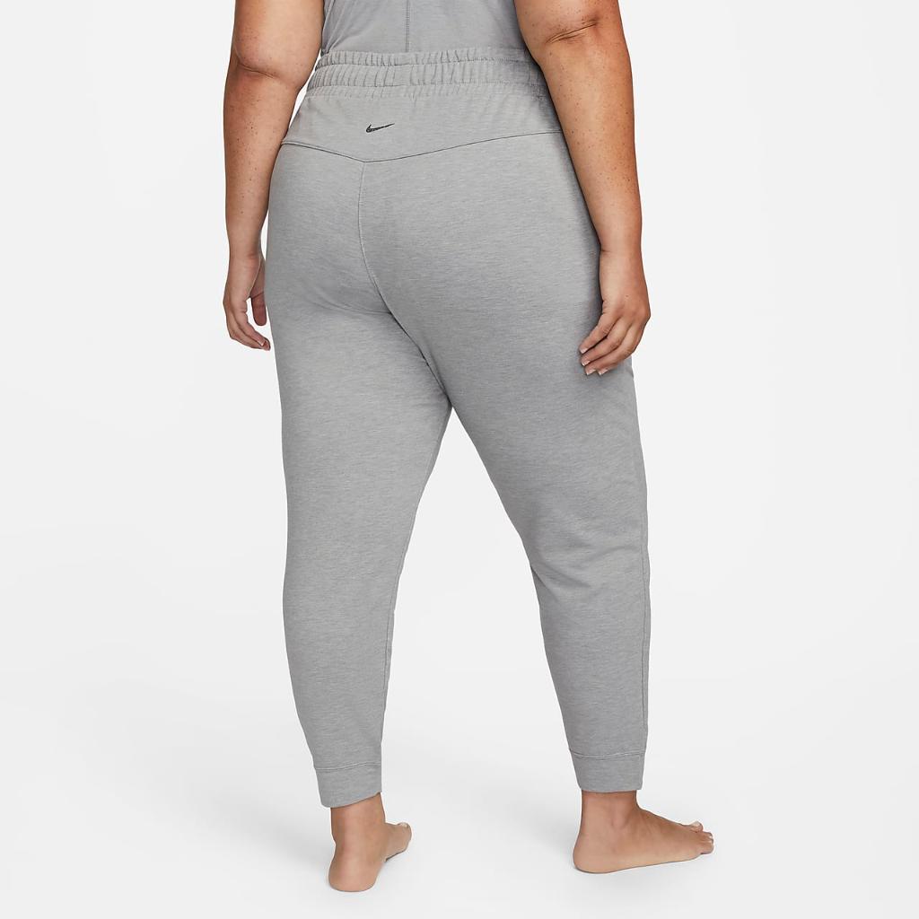 Nike Yoga Dri-FIT Womens 7/8 Fleece Joggers (Plus Size) DN5560-073