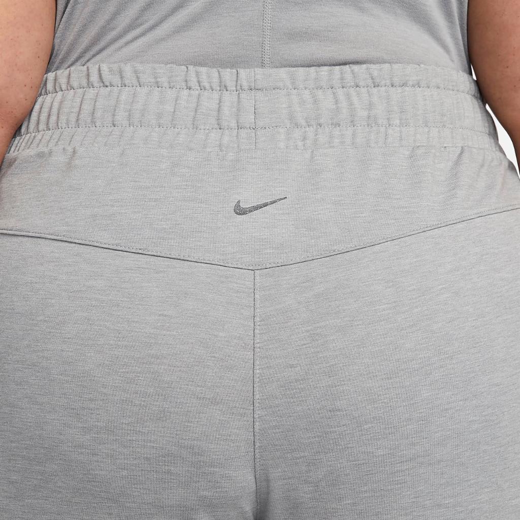 Nike Yoga Dri-FIT Womens 7/8 Fleece Joggers (Plus Size) DN5560-073
