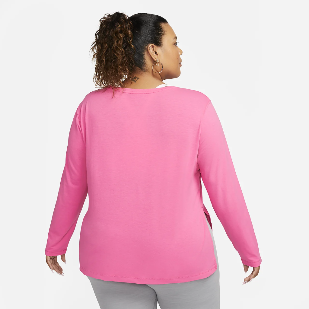 Nike Yoga Dri-FIT Women&#039;s Long-Sleeve Top (Plus Size) DN5594-684