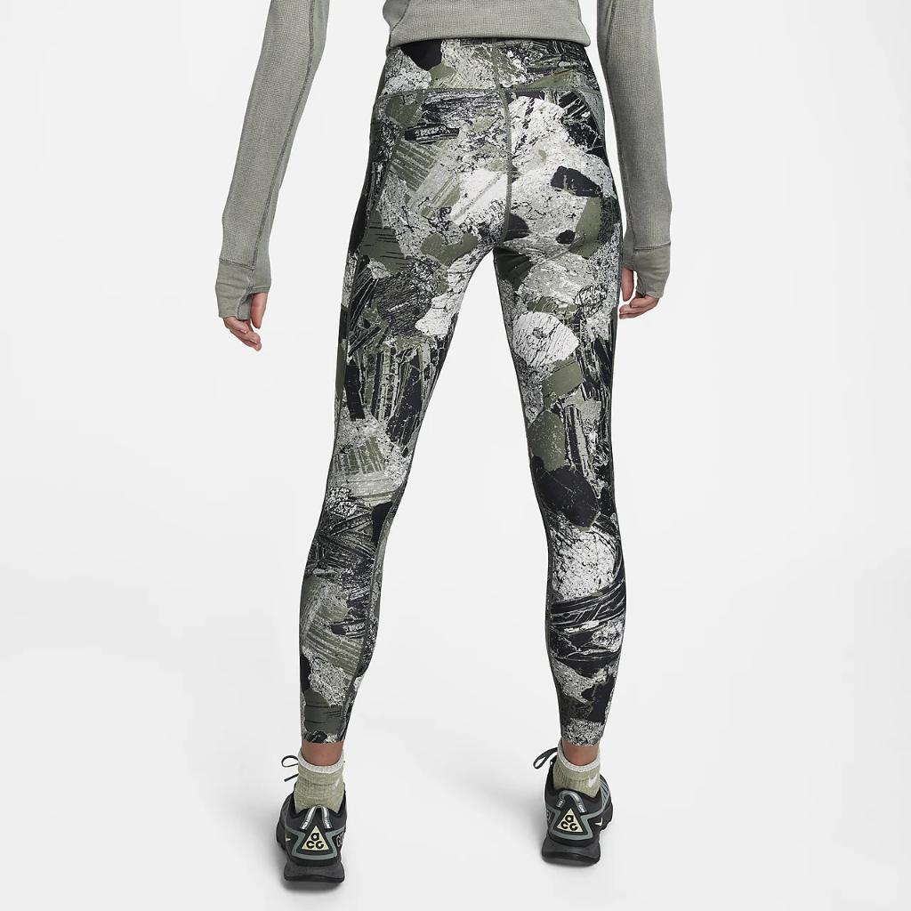 Nike ACG Dri-FIT ADV &quot;New Sands&quot; Women&#039;s High-Waisted Allover-Print Leggings DN8515-325