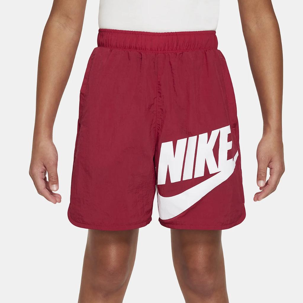 Nike Sportswear Big Kids&#039; (Boys&#039;) Woven Shorts DO6582-620