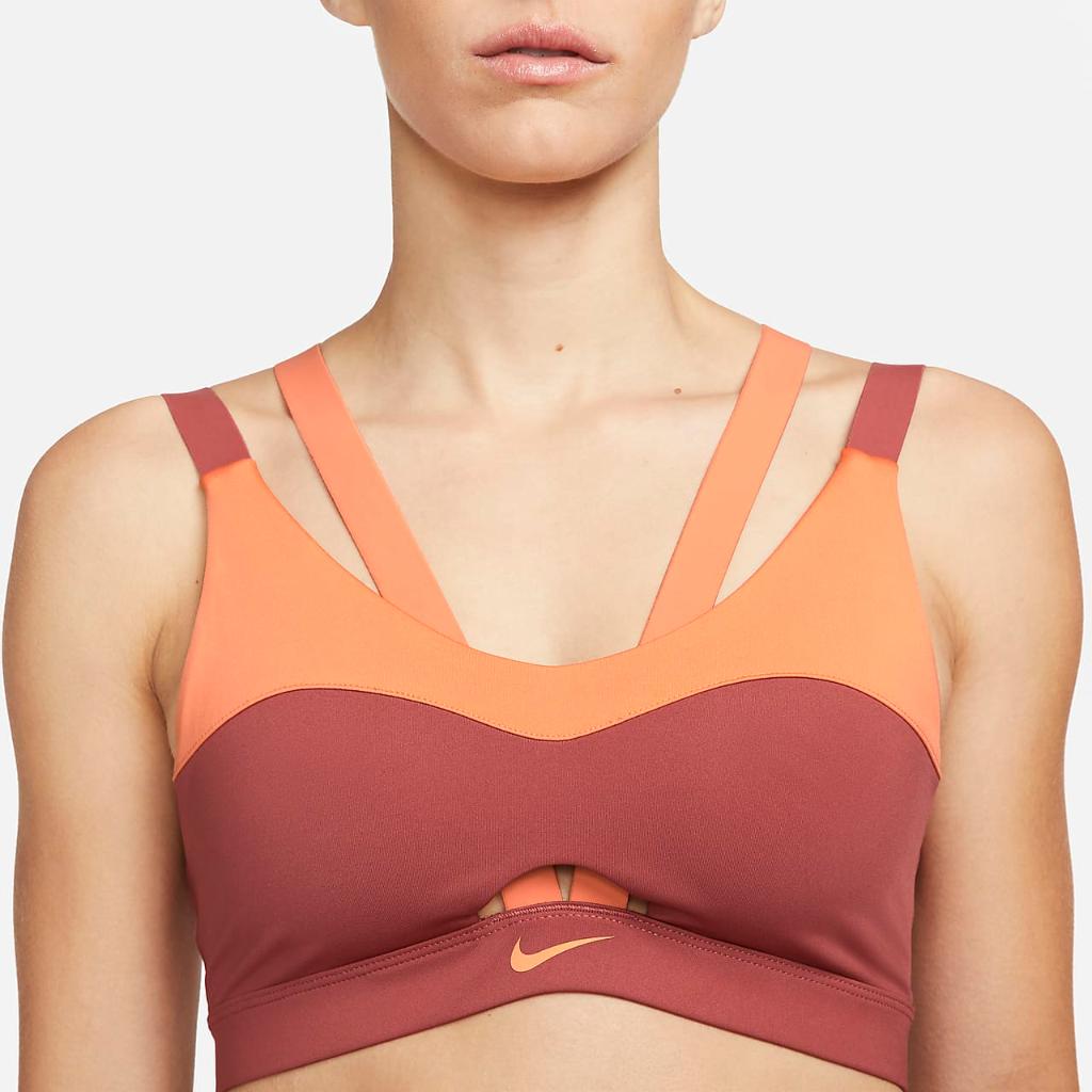 Nike Indy Women&#039;s Light-Support Padded Strappy Cutout Sports Bra DO6617-691