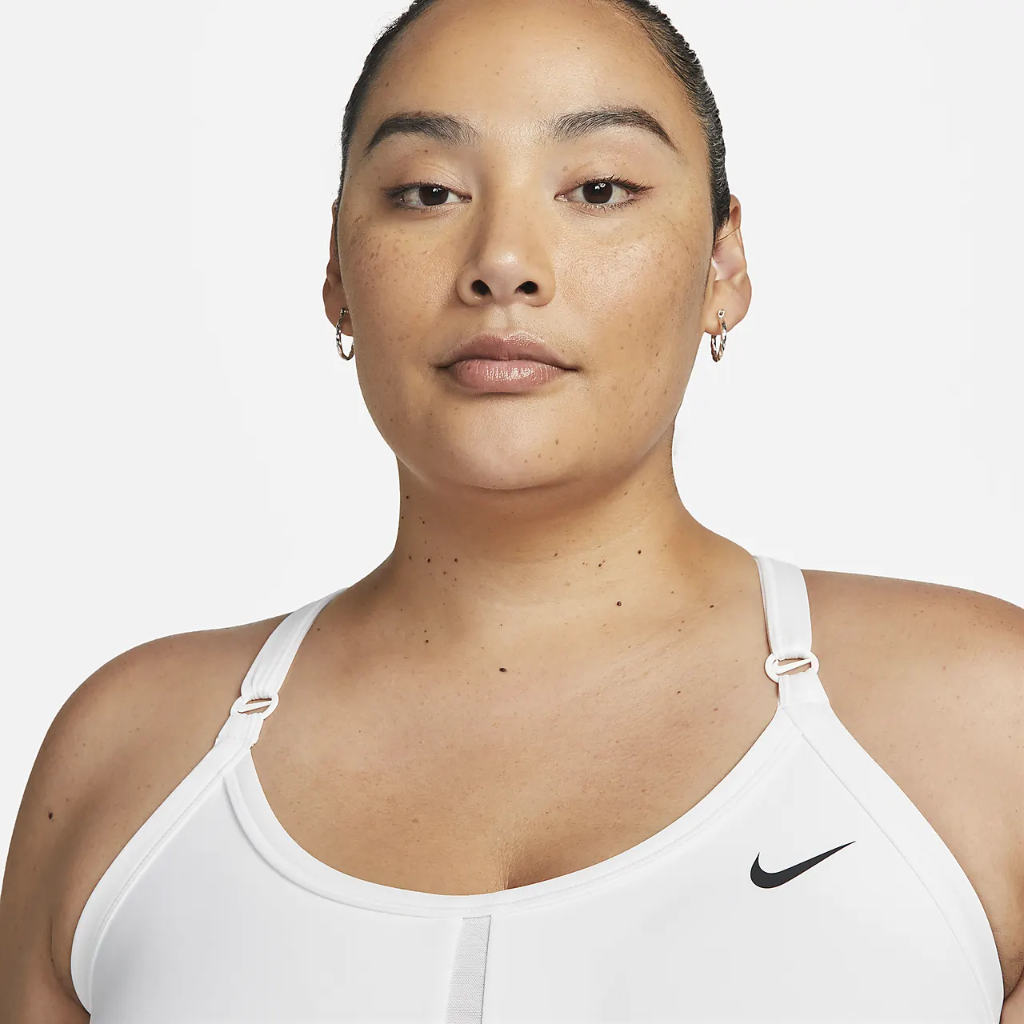 Nike Dri-FIT Indy Women&#039;s Light-Support Padded Longline Sports Bra (Plus) DO7070-100