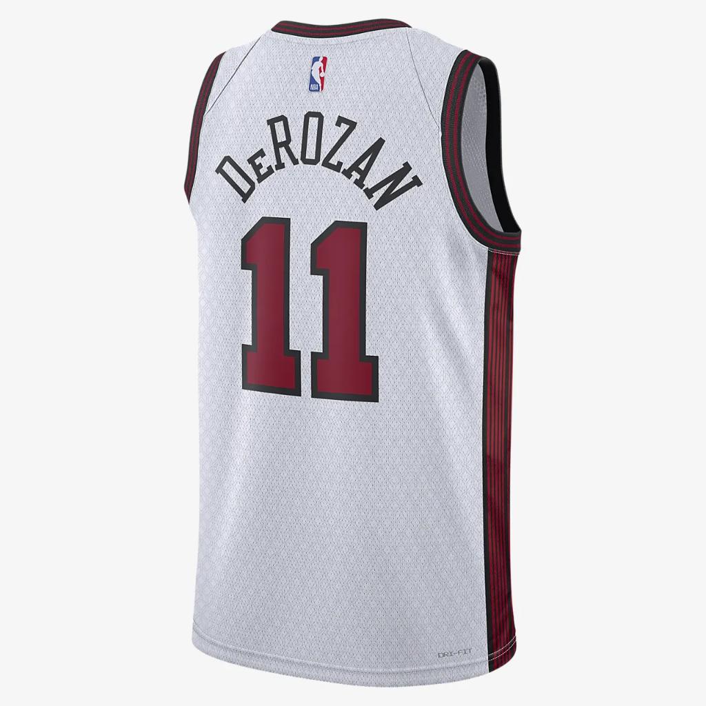 Demar Derozan Chicago Bulls City Edition Nike Dri-FIT NBA Swingman Jersey DO9588-100