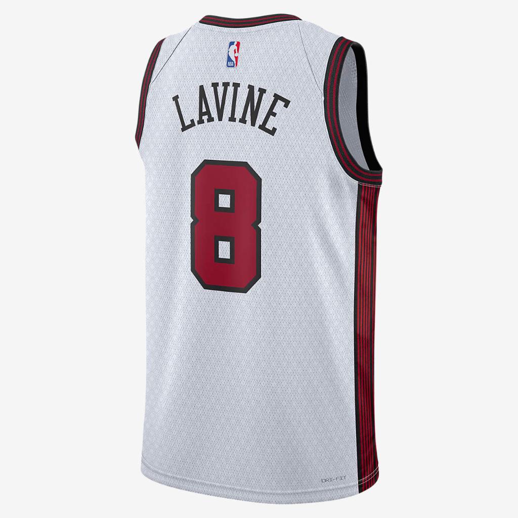 Zach Lavine Chicago Bulls City Edition Nike Dri-FIT NBA Swingman Jersey DO9588-102