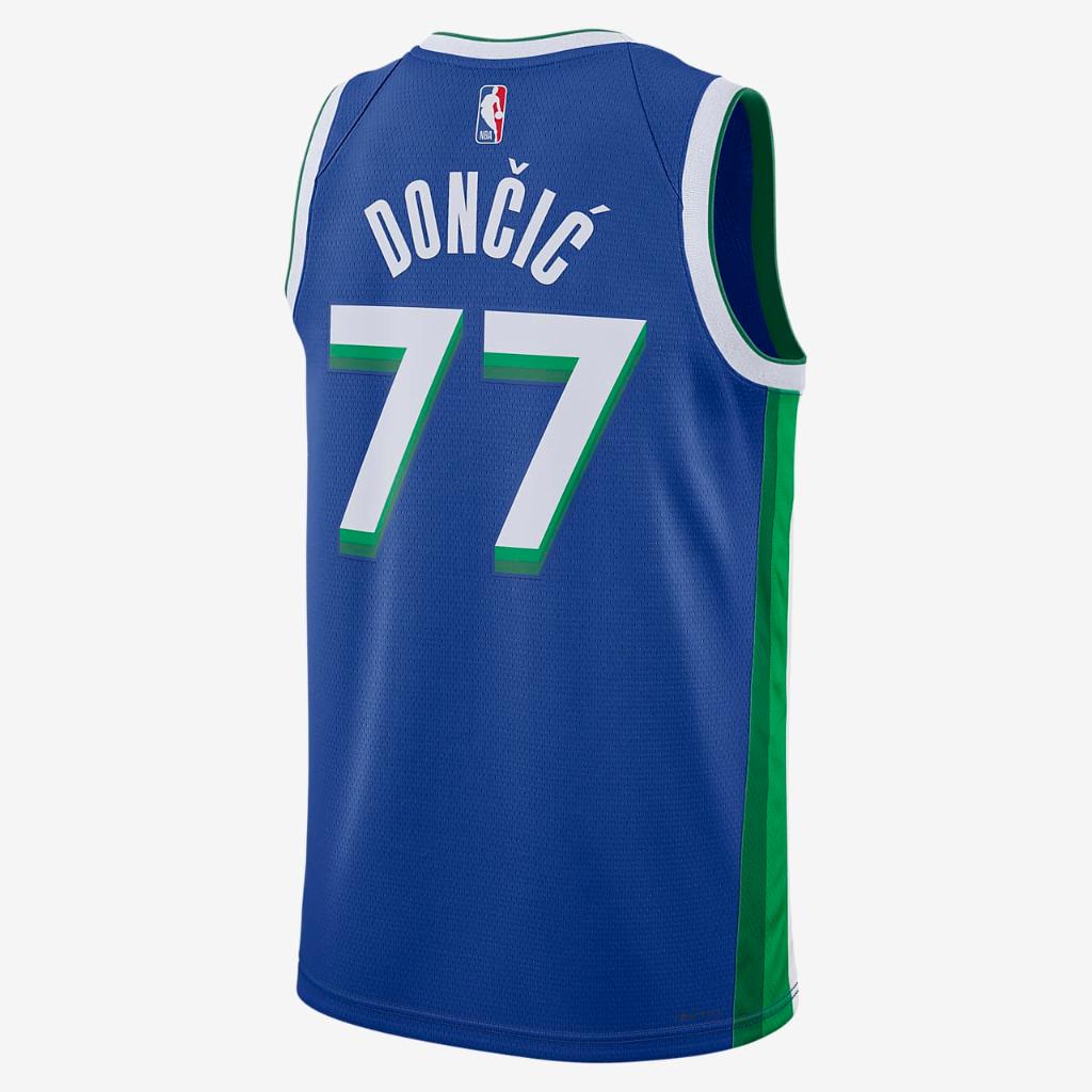 Luka Doncic Dallas Mavericks City Edition Nike Dri-FIT NBA Swingman Jersey DO9590-497
