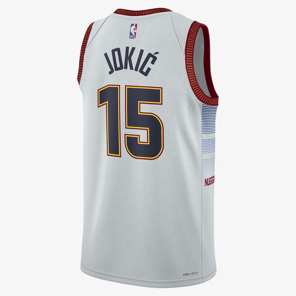 Nikola Jokic Denver Nuggets City Edition Nike Dri-FIT NBA Swingman Jersey DO9591-044