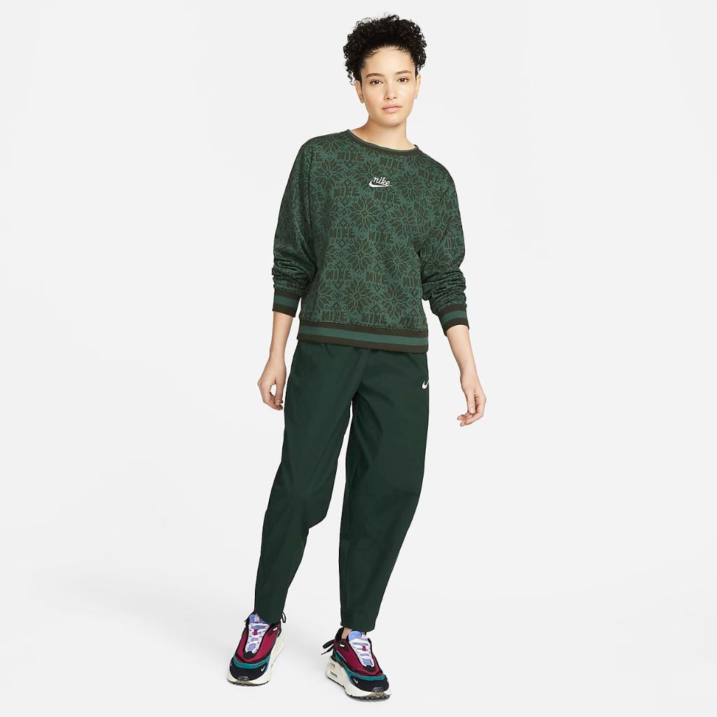 Nike Sportswear Club Fleece Women&#039;s Holiday Sweatshirt DQ3545-333