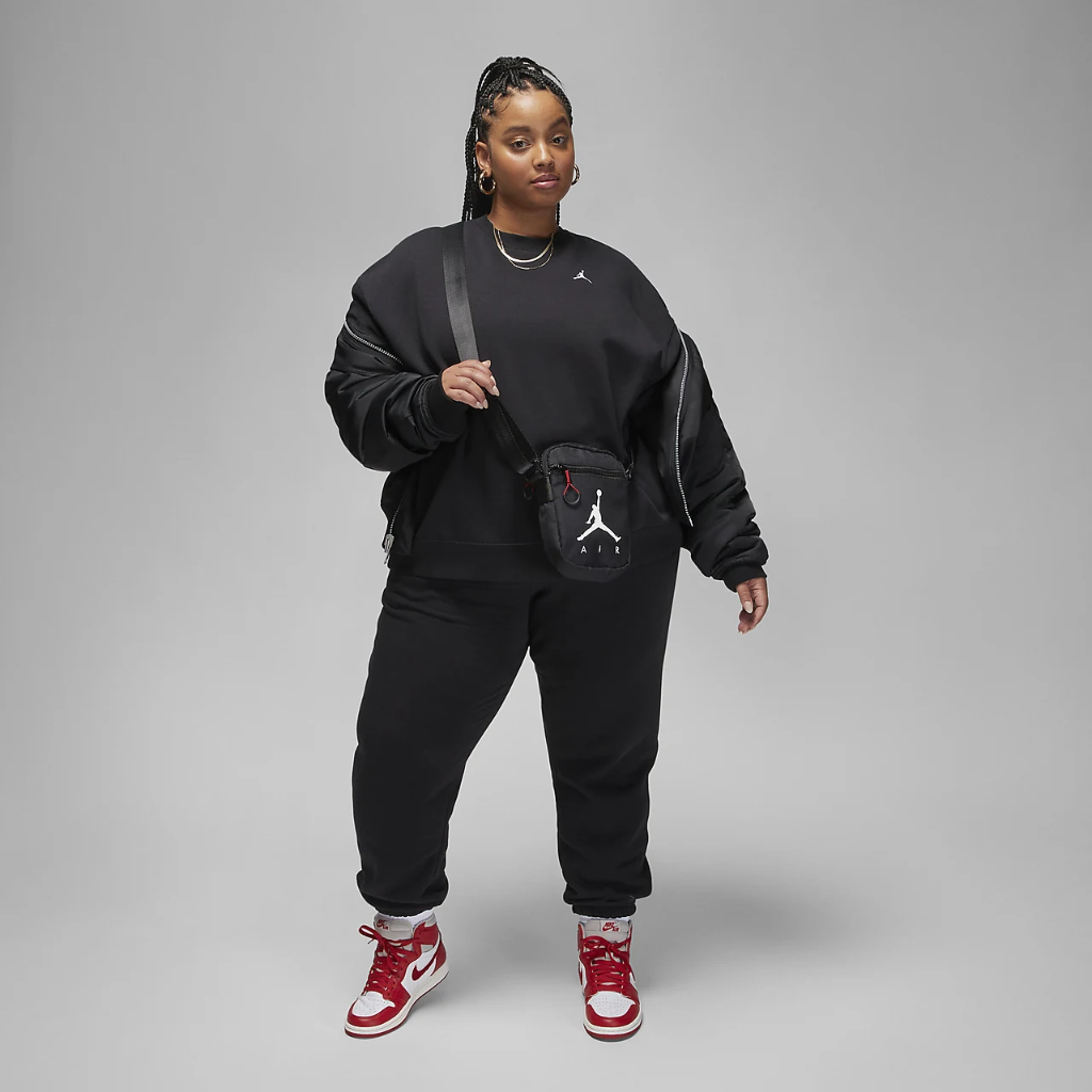 Jordan Brooklyn Women&#039;s Fleece Crew (Plus Size) DQ4464-010