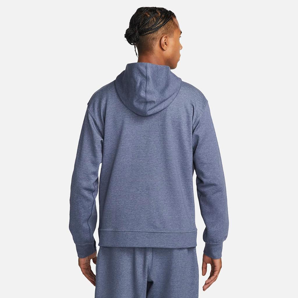 Nike Yoga Dri-FIT Men&#039;s Full-Zip Fleece Hoodie DQ4876-410