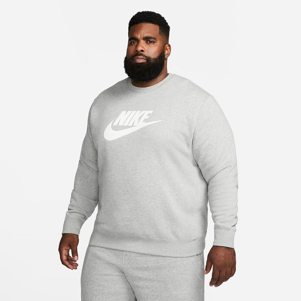 Nike Sportswear Club Fleece Men&#039;s Graphic Crew DQ4912-063