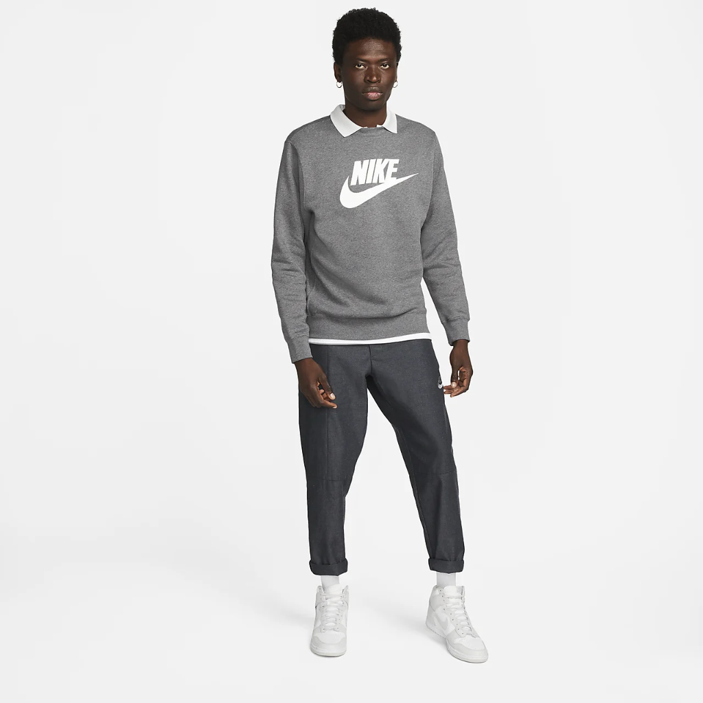 Nike Sportswear Club Fleece Men&#039;s Graphic Crew DQ4912-071