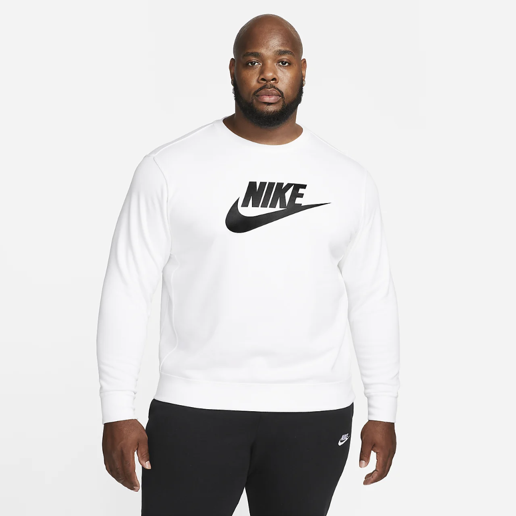 Nike Sportswear Club Fleece Men&#039;s Graphic Crew DQ4912-100