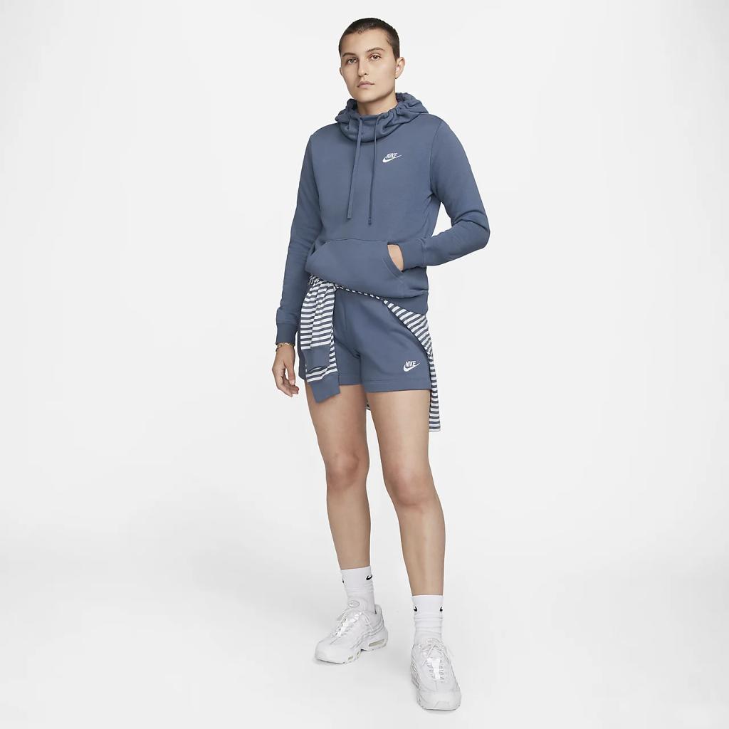 Nike Sportswear Club Fleece Women&#039;s Funnel-Neck Hoodie DQ5415-491