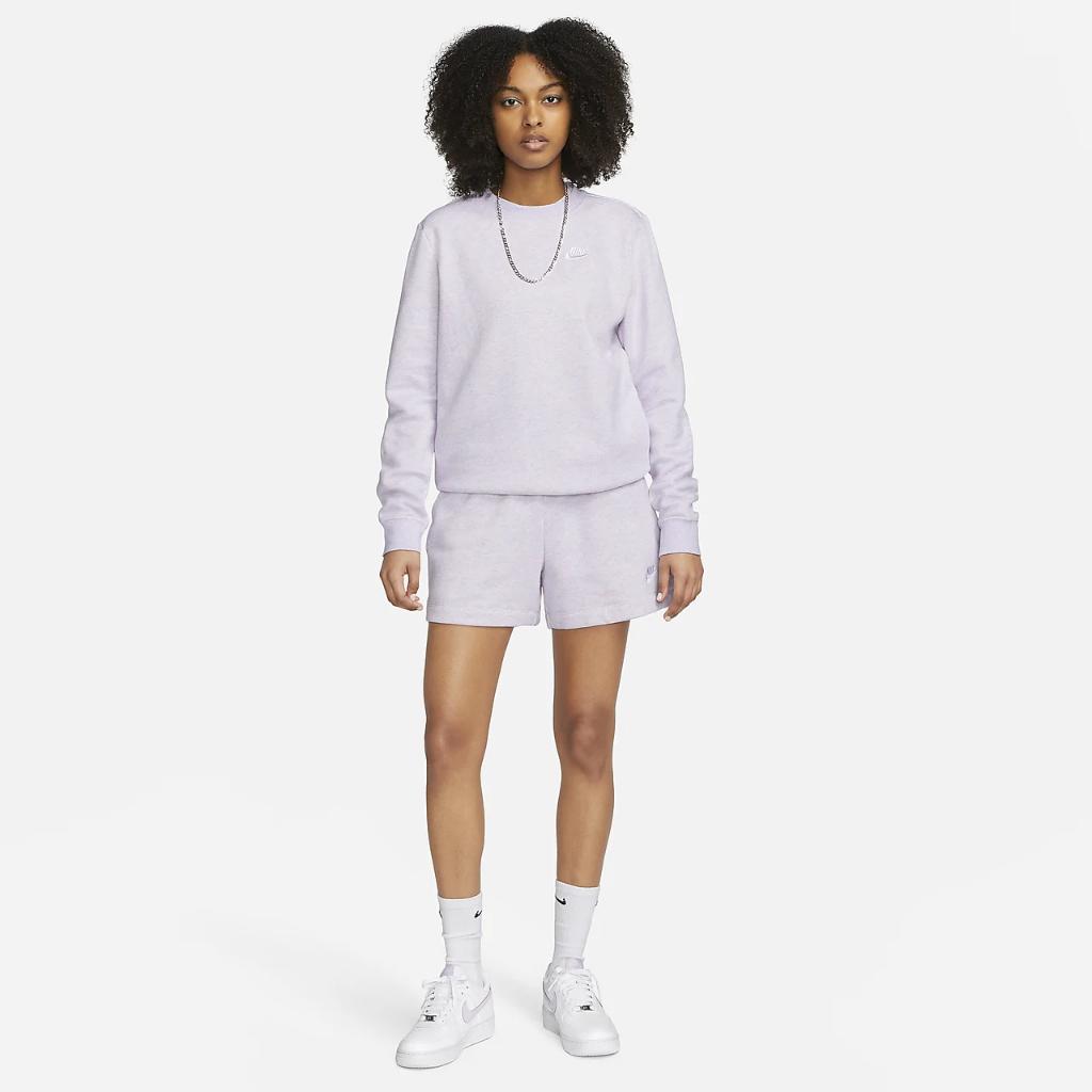 Nike Sportswear Club Fleece Women&#039;s Crew-Neck Sweatshirt DQ5473-536