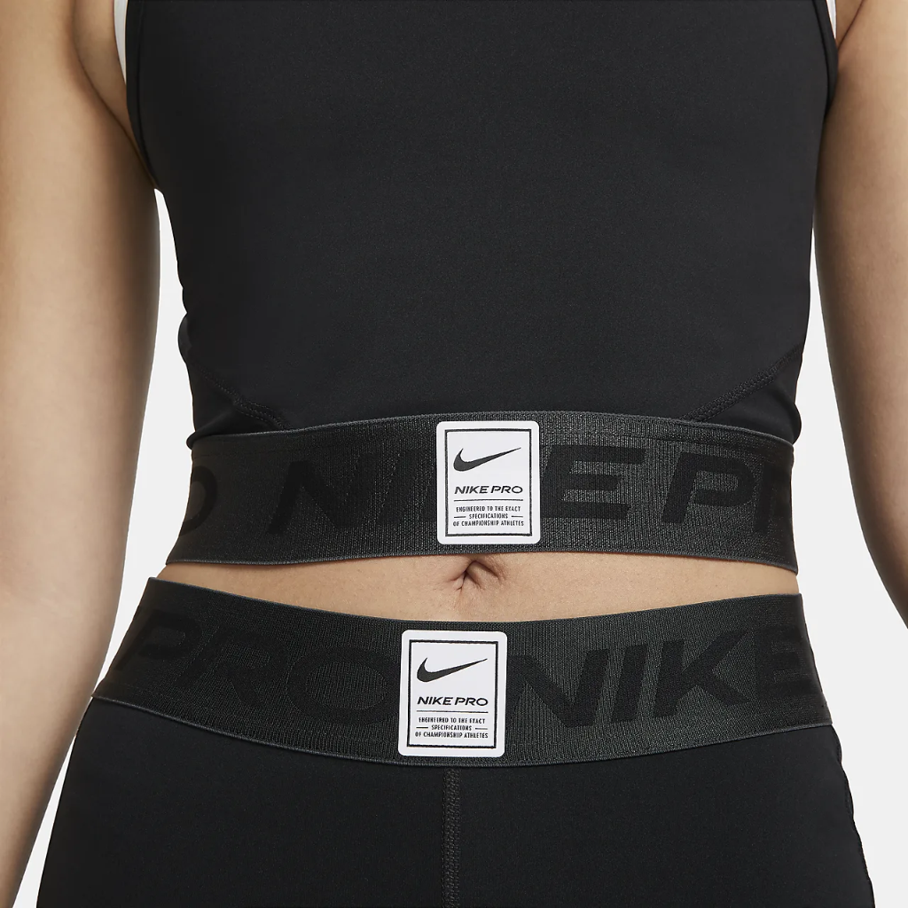 Nike Pro Dri-FIT Women&#039;s Graphic Crop Tank DQ5593-010