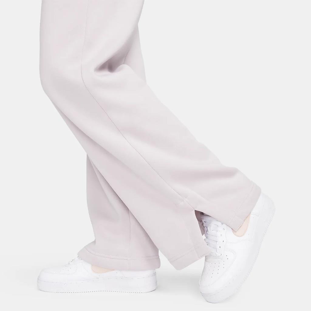 Nike Sportswear Phoenix Fleece Women&#039;s High-Waisted Wide-Leg Sweatpants DQ5615-019