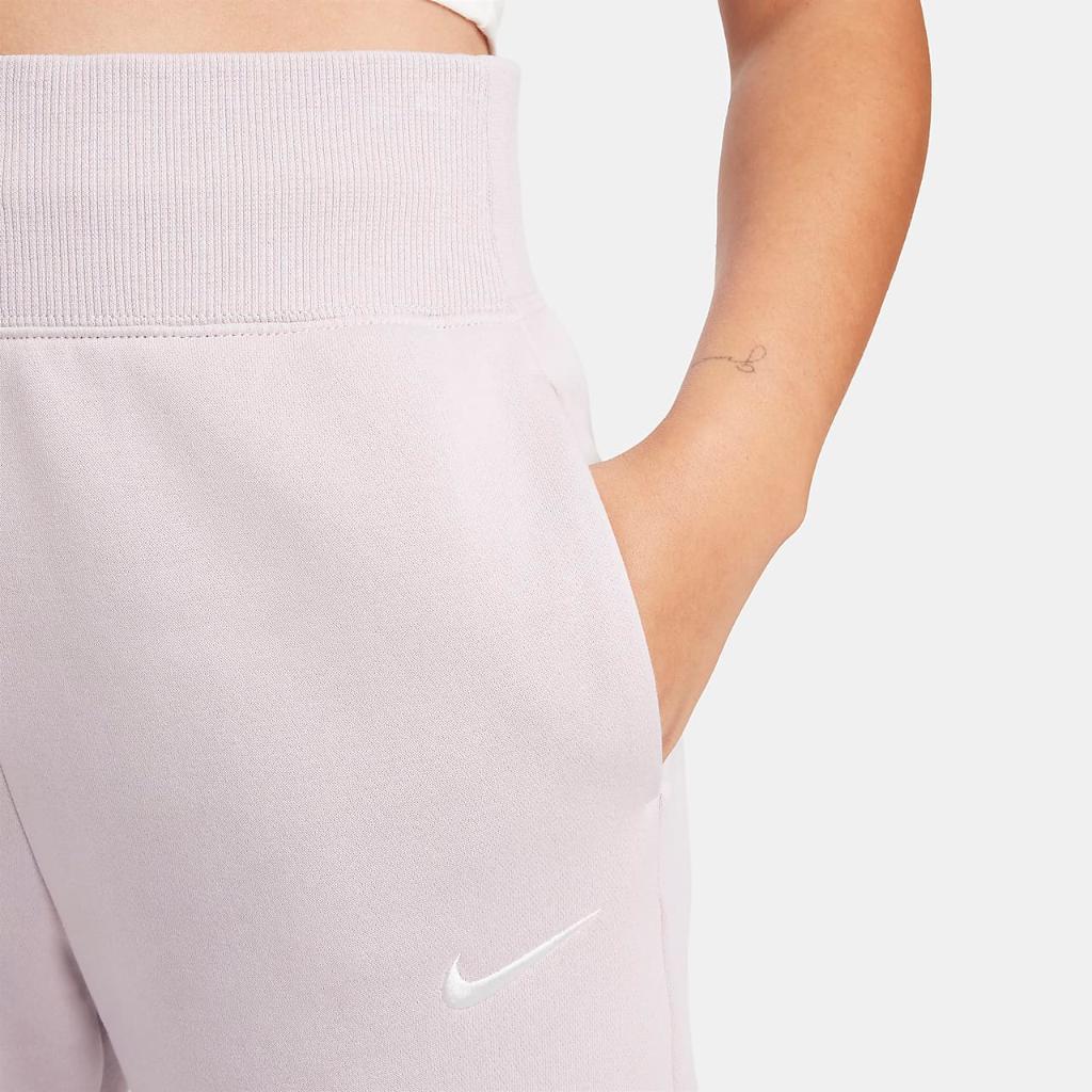 Nike Sportswear Phoenix Fleece Women&#039;s High-Waisted Wide-Leg Sweatpants DQ5615-019