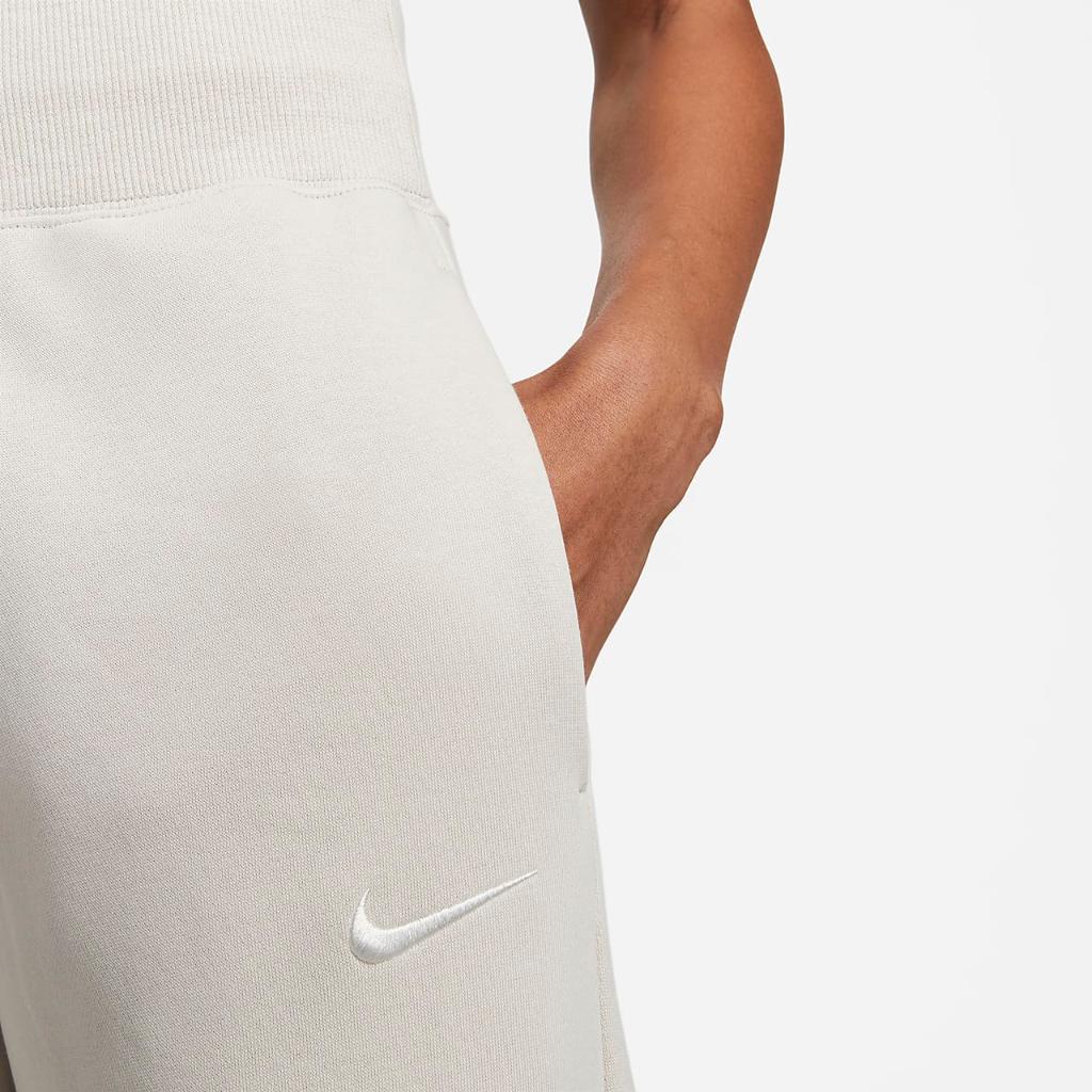 Nike Sportswear Phoenix Fleece Women&#039;s High-Waisted Wide-Leg Sweatpants DQ5615-104