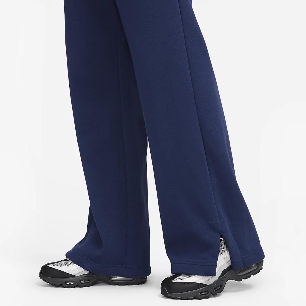 Nike Sportswear Phoenix Fleece Women&#039;s High-Waisted Wide-Leg Sweatpants DQ5615-410