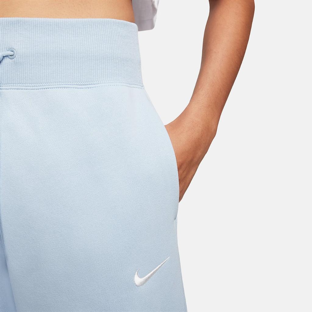 Nike Sportswear Phoenix Fleece Women&#039;s High-Waisted Wide-Leg Sweatpants DQ5615-440