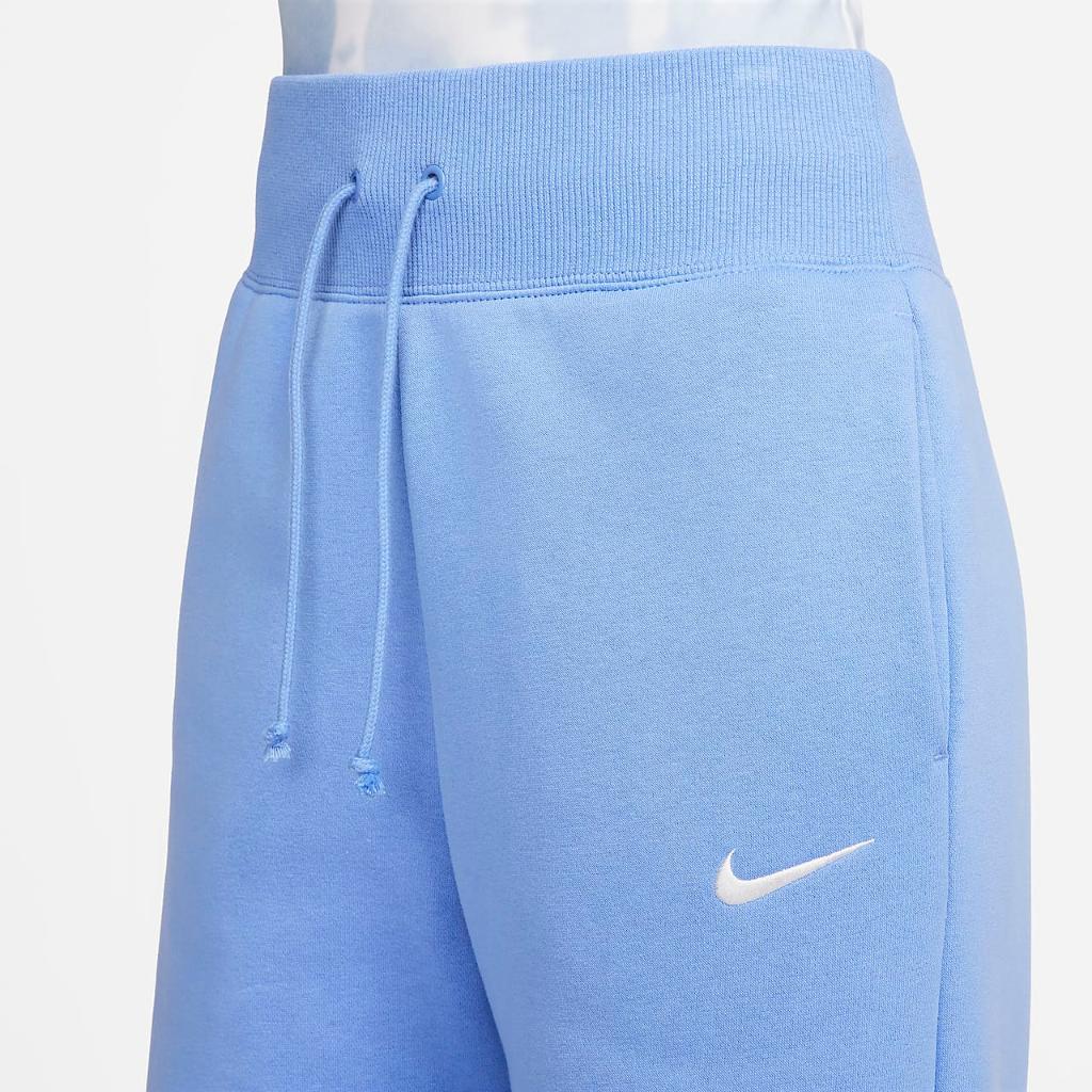 Nike Sportswear Phoenix Fleece Women&#039;s High-Waisted Wide-Leg Sweatpants DQ5615-450