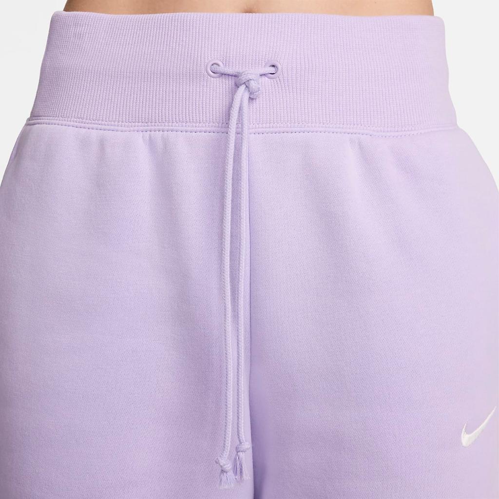 Nike Sportswear Phoenix Fleece Women&#039;s High-Waisted Wide-Leg Sweatpants DQ5615-511