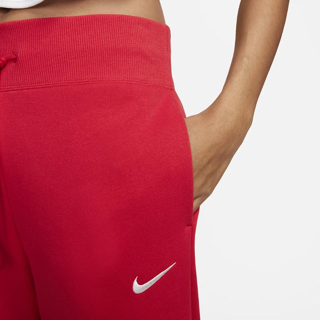 Nike Sportswear Phoenix Fleece Women&#039;s High-Waisted Wide-Leg Sweatpants DQ5615-657