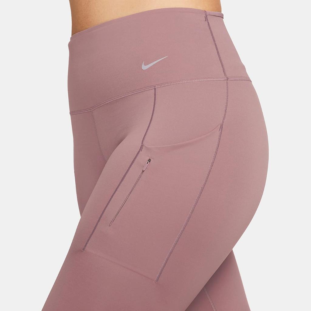 Nike Go Women&#039;s Firm-Support High-Waisted 7/8 Leggings with Pockets DQ5636-208