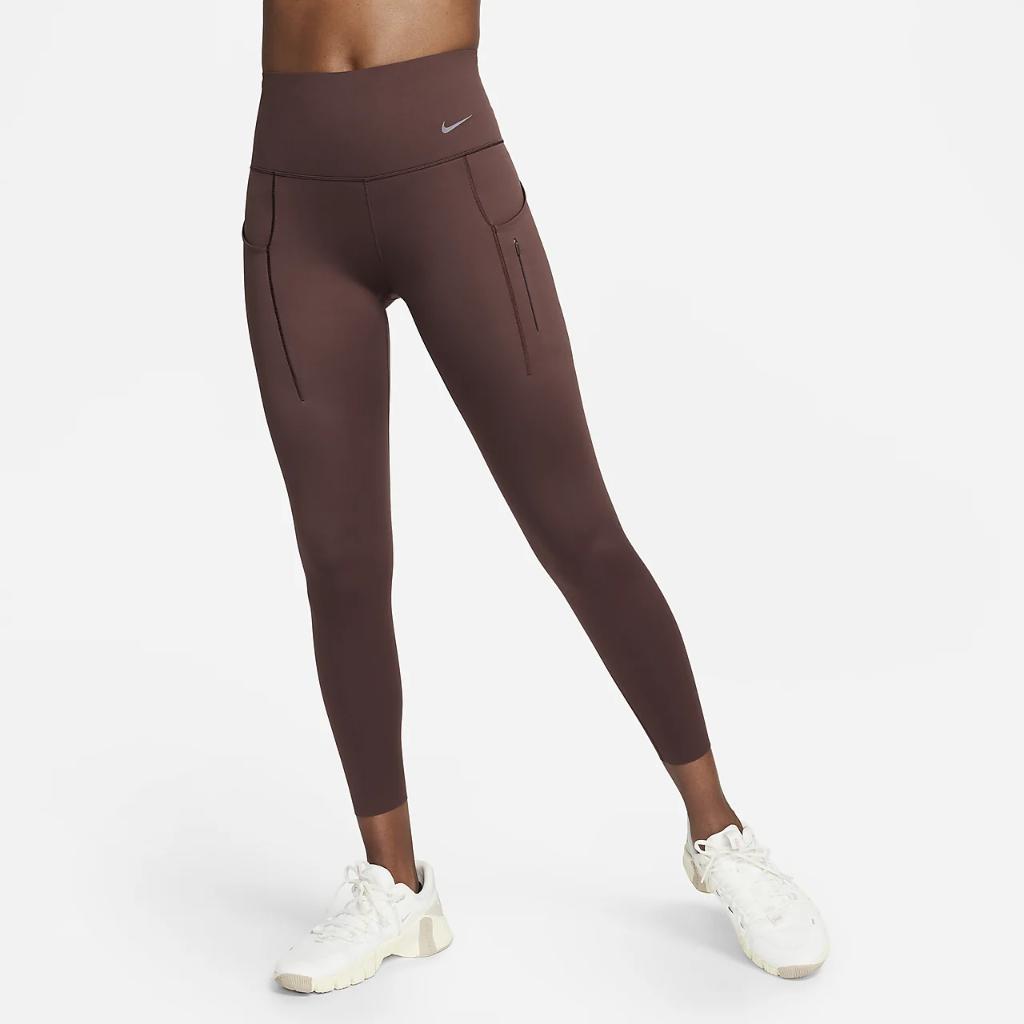 Nike Go Women&#039;s Firm-Support High-Waisted 7/8 Leggings with Pockets DQ5636-227