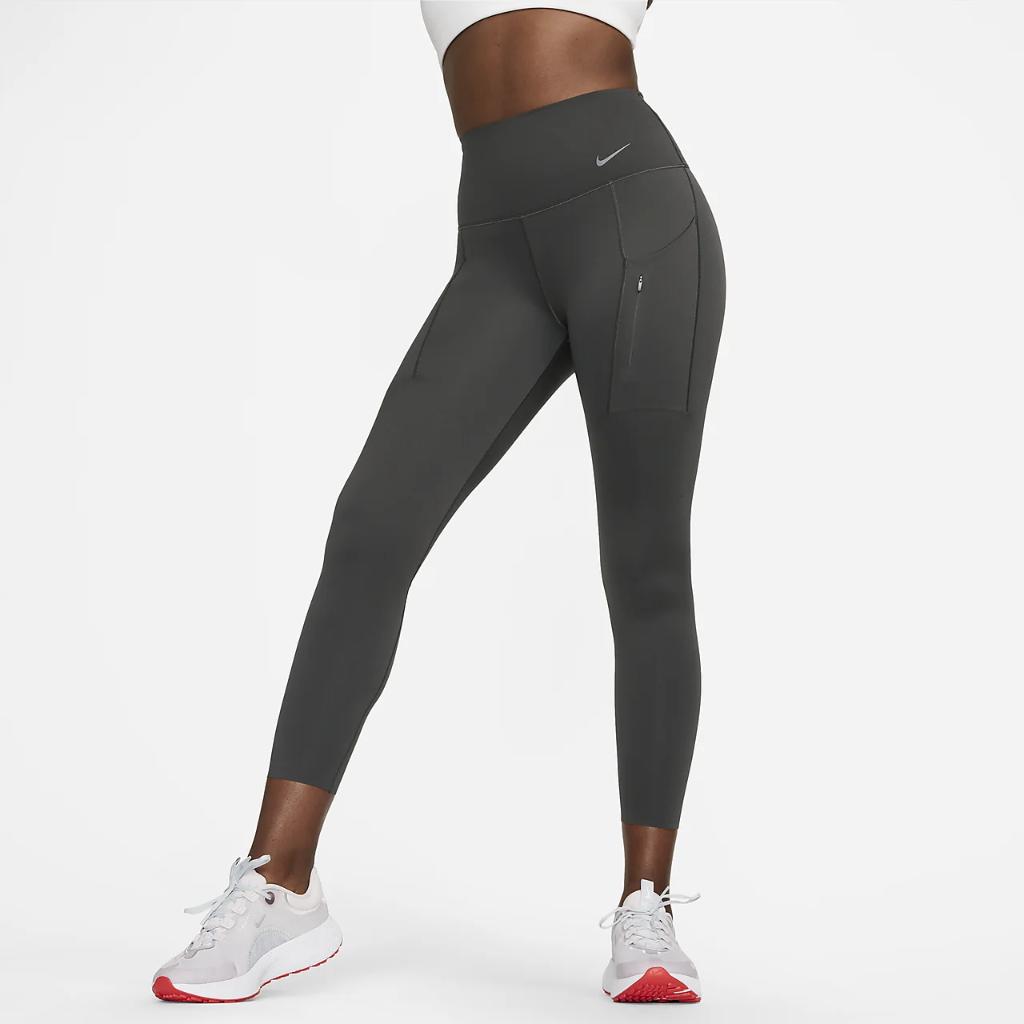 Nike Go Women&#039;s Firm-Support High-Waisted 7/8 Leggings with Pockets DQ5636-254