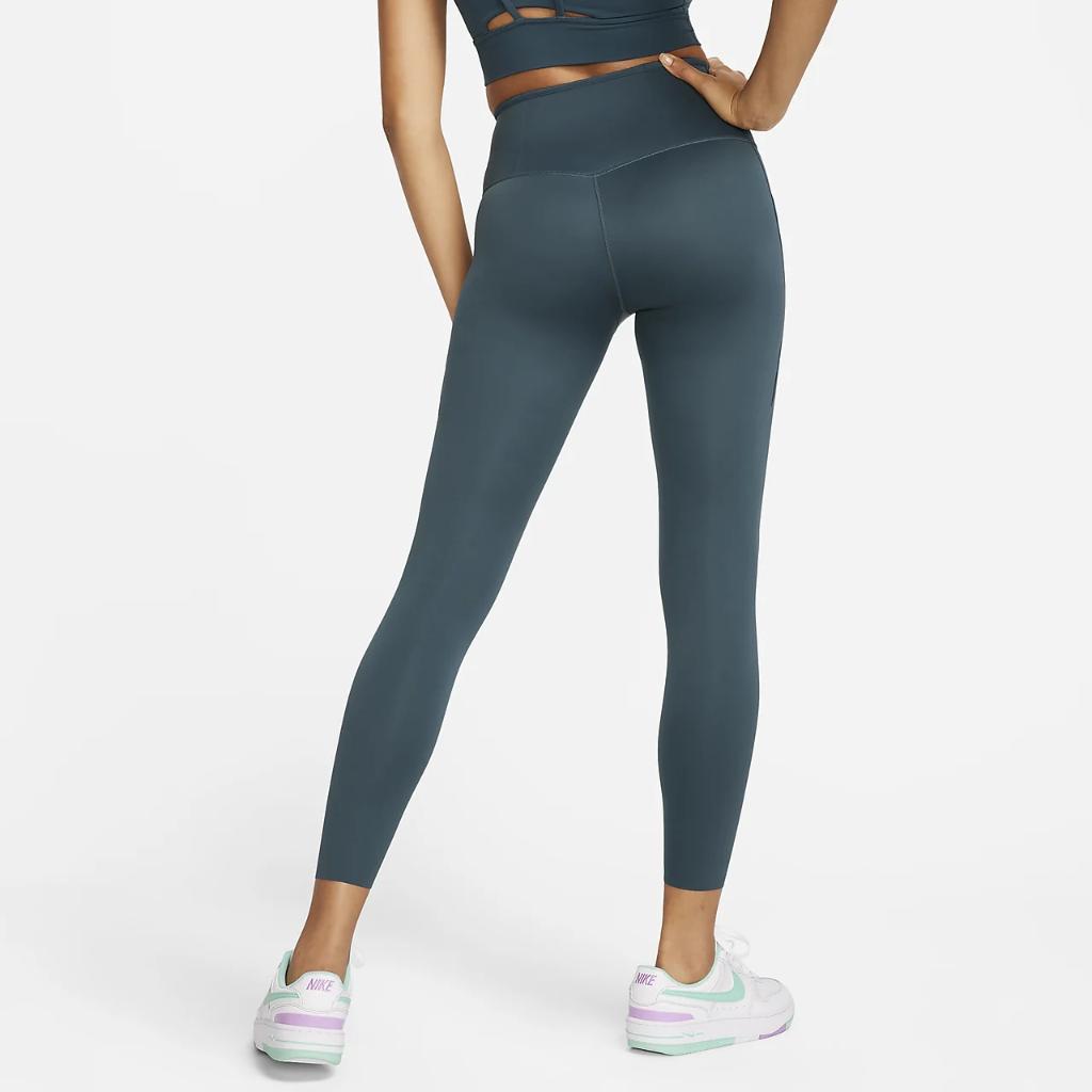 Nike Go Women&#039;s Firm-Support High-Waisted 7/8 Leggings with Pockets DQ5636-328