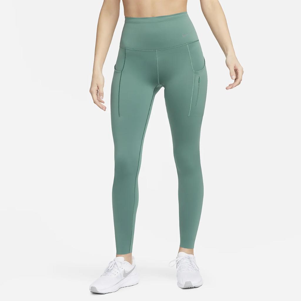 Nike Go Women&#039;s Firm-Support High-Waisted 7/8 Leggings with Pockets DQ5636-361