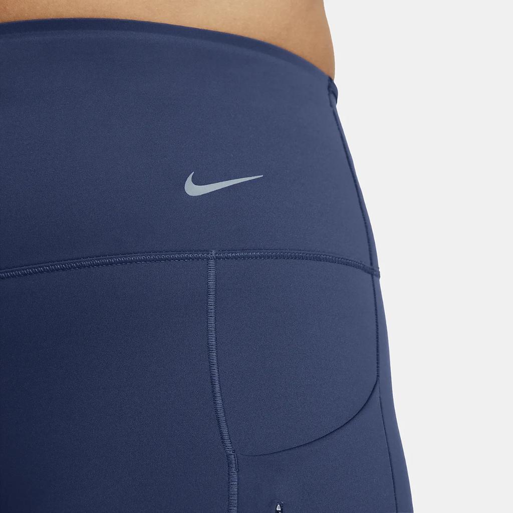 Nike Go Women&#039;s Firm-Support High-Waisted 7/8 Leggings with Pockets DQ5636-410